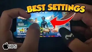 The BEST FORTNITE MOBILE Settings! Season 4! (iPhone Gameplay)