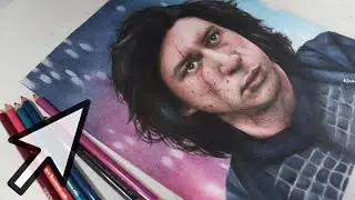 HOW TO DRAW A BACKGROUND FOR A PORTRAIT | Colored Pencil Background Tutorial