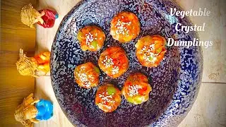 Vegetable Crystal Dumplings Recipe 🥟