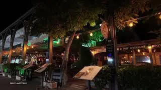 THE OLD CITY TIBERIAS AT NIGHT [4K] | Relaxing Walking Tour At Night