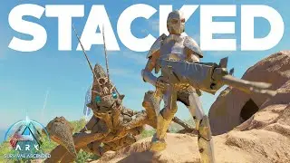 Getting Stacked In Our Small Tribes Base On ARK Ascended