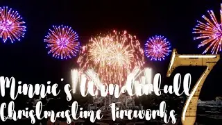 Minnie's Wonderfull Christmastime Fireworks! FWSIM (Christmas in July)