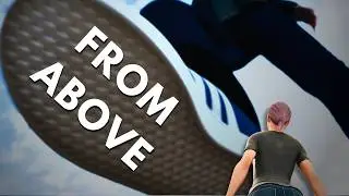 From Above | Giantess POV Animation