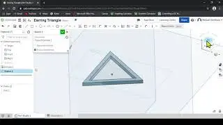 Onshape - Create Triangle Earring