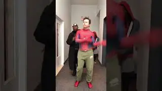 Spider-Verse Party 💃🏻🎉 #shorts #teamsuperfunny -TeamSuperFunny