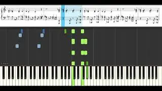 Megamind - Falling to His Death | Piano Tutorial Synthesia
