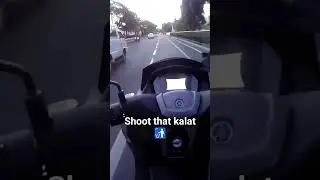 3 Points may kasama pang foul 🤣 #motorcycle #motorcyclesafety