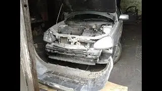снятие переднего бампера лада приора