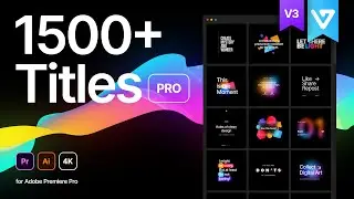 1500+ Animated Titles | Giveaway💥 - FREE Extension