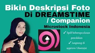 Cara Isi Deskripsi Foto di Dreamstime - Companion Supaya di Approve Atau disetujui