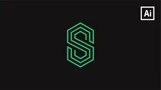 S Letter Logo Design in Adobe Illustrator