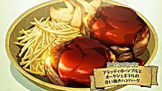 Campfire Cooking In Another World | Hamburger Steak