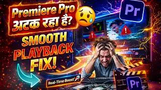 प्रीमियर प्रो बहुत अटक अटक के चलता है | How to EDIT on Premiere Pro without LAG - Tutorial in Hindi