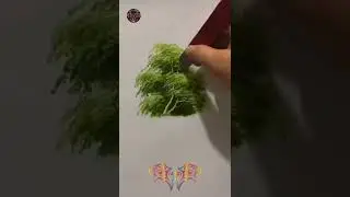 natural tree painting drowning art 😉😉😉