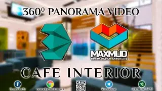 Cafe Ardus interior 360 Video
