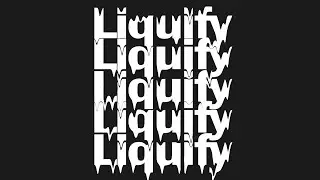 Liquify text effect in photoshop | text effect | adobe photoshop cc