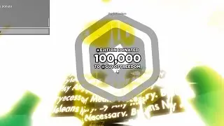 Getting 100K Robux from please donate