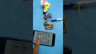 Bluetooth DC motor control ||  forward reverse 