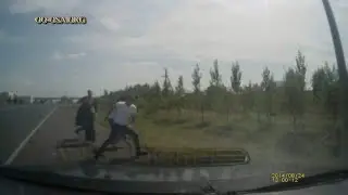 СУМАСШЕДШЕЕ ДТП В АСТАНЕ