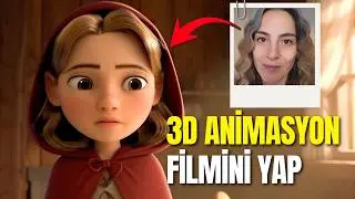 Create Characters from Photos: Make a 3D Animated Cartoon with AI