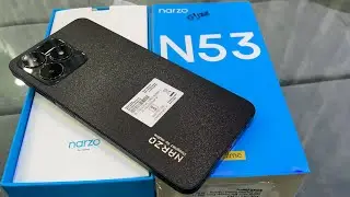 Realme Narzo N53 Black Unboxing, First Look & Review 🔥| Realme Narzo N53 Price ,Spec & Many More