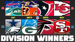 Predicting Every NFL Division Winner in 2024