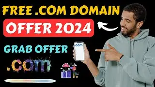 Free .com domain 2024 | Free Domain Name | Free WordPress Website For Blog | Free Domain and hosting