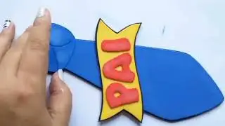 Lembracinha para o papai fácil.