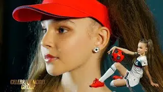 Топ модель Юлиана и ее спортивный образ .kid model