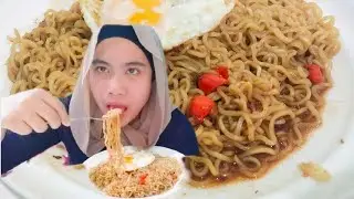 INDOMIE GORENG DAN TELUR SETENGAH MATENG ⁉️