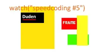 The End - #5 Dictionary - Speedcoding - Frame
