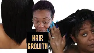 My Hair Growth Journey -Big Chop-Silk Press-How to grow your hair naturally. Avocado in hair?