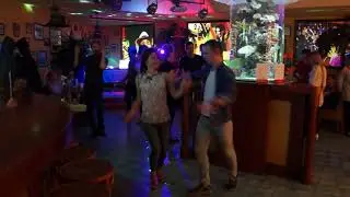 Сальса в баре "Cuba Libre" 17.11.06. Фатих и Оля Кляйн.