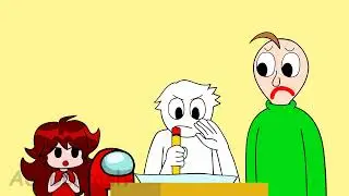 BALDI'S BASICS ANIMATION - LESSON #78 1+2= LOV3