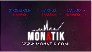 MONATIK в Швеции и Дании!