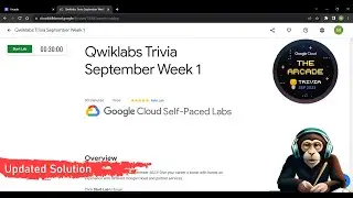 Qwiklabs Trivia September Week 1  | September Slot 2023 | Join Now | 