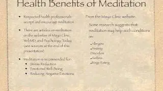 Christian Meditation:  Restoring the Lost Art of Meditation to the Modern Church