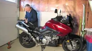 Suzuki VStrom DL1000 Side Case Install