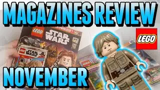 LEGO Magazines November Review (Bespin Luke!!!)