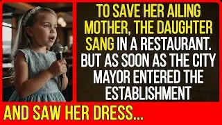 The daughter sang in a restaurant. But as soon as the city mayor entered the establishment and saw..