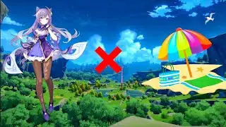 Genshin impact Characters x Summer Beach | Summer outfit | Genshin impact