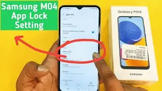 Samsung M04 App Lock Setting | S Secure Folder Lock