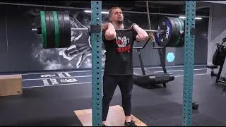 130kg Push Press, 170kg Front Squat | Daily Training
