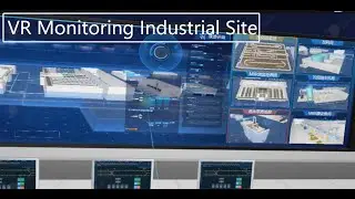 VR Digital Twin | Remote Monitor Industrial Site | Industry 4.0