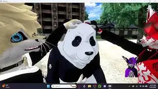 Exploring Random VRChat worlds with my family part 3 - 