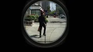 Green screen sniper scope movement