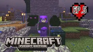 The Dragon Fight-MCPE Survival Series-Ep.5