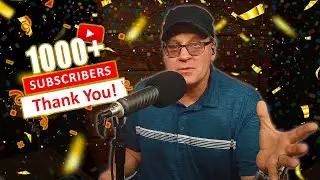 WE HIT 1,000 YOUTUBE SUBS!