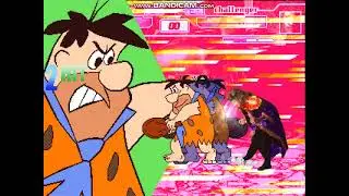 MUGEN: Fred Flintstone (Me) vs Dantel (Remake?)