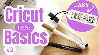 How To Use Cricut Pens + Project Ideas! - Cricut Basics For Beginners